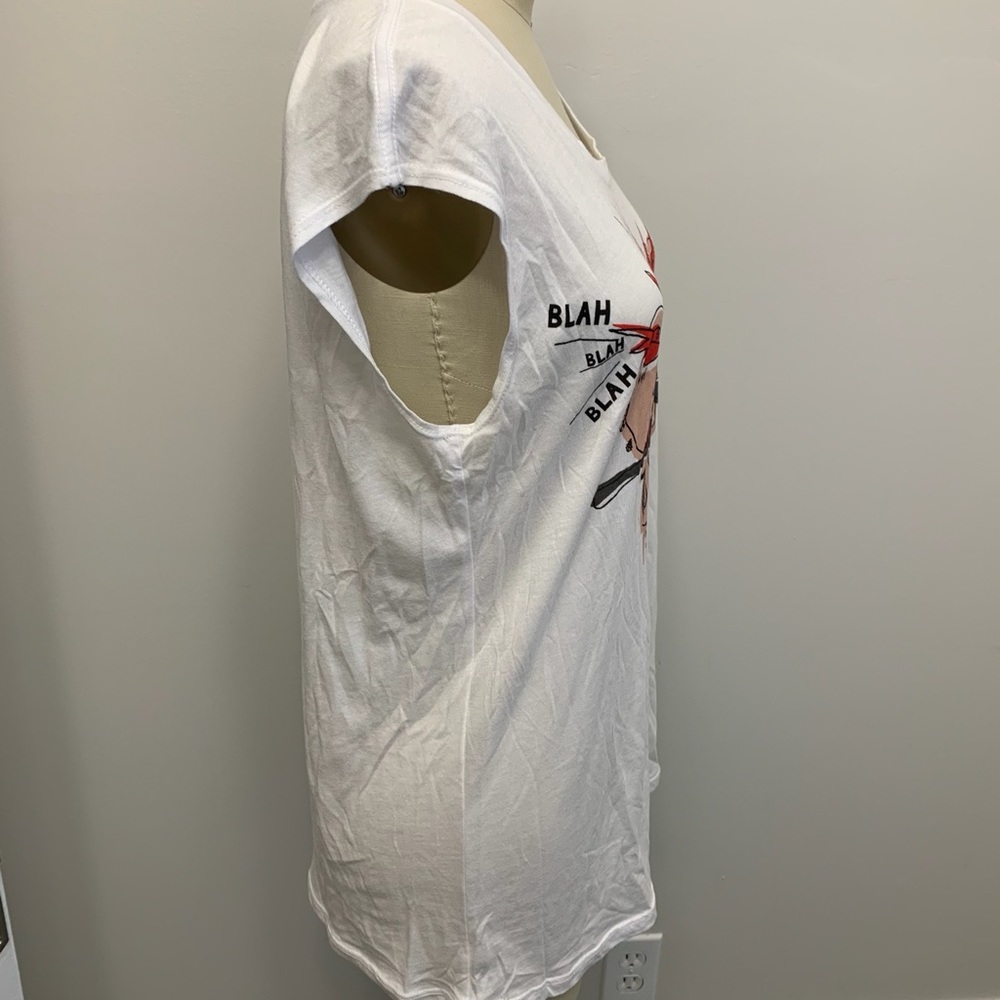 Rebecca Minkoff Tweet Sleeveless Tee - Picture 3 of 10